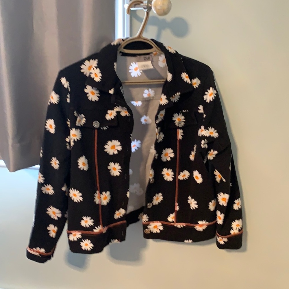 Zoe cotton/spandex jacket/blazer